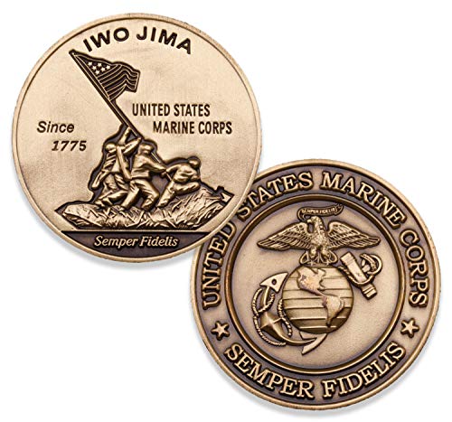 【中古】【未使用・未開封品】Iwo Jima 海兵隊 チャレンジコイン - 素晴らしい3Dデザイン カスタム USMCチャレンジコイン - 海兵隊｜AJIMURA-SHOP