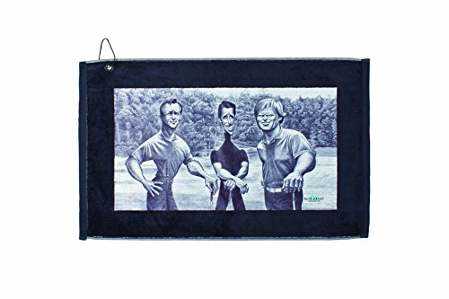 【中古】【未使用・未開封品】Devant The Big 3つゴルフタオル、ブラック、16?x 25