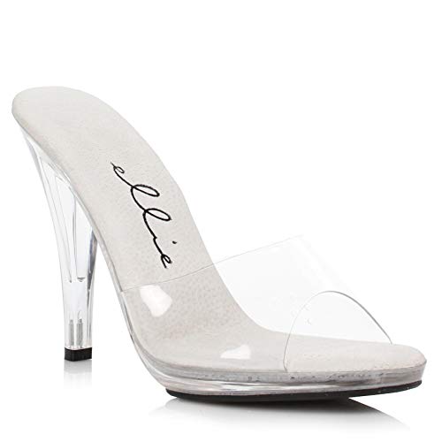 【中古】【未当て嵌める・未開封品】4.5\" Heel Clear Mule."