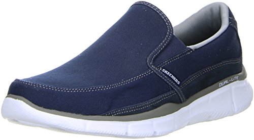 【中古】【未使用・未開封品】Skechers Mens Equalizer Popular Demand Walking Shoe,Navy/Gray,US 9 M