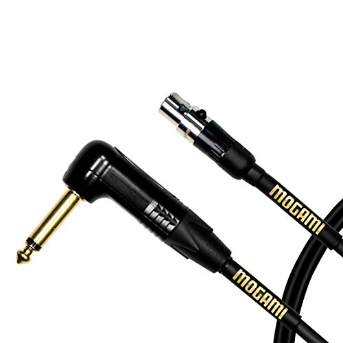 【中古】【未当て嵌める・未開封品】Mogami Belt Pack for Shure Wireless Systems, Gold 1/4 TS Right Angle Plug, 18 by Mogami