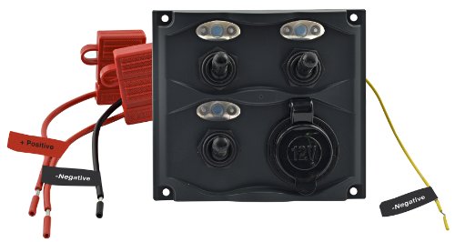 【中古】【未使用・未開封品】Shoreline Marine Gang Switch Panel with LED Indicator