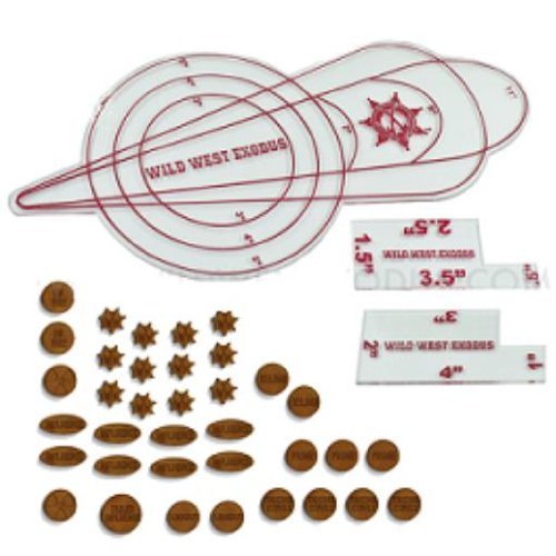 【中古】【未使用・未開封品】Template and Token Set: Wild West Exodus｜AJIMURA-SHOP