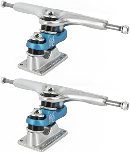 【中古】【未使用・未開封品】Gullwing Sidewinder II 10.0 Silver/Blue Truck Skateboard Trucks (Set of 2) by Gullwing|AJIMURA-SHOP