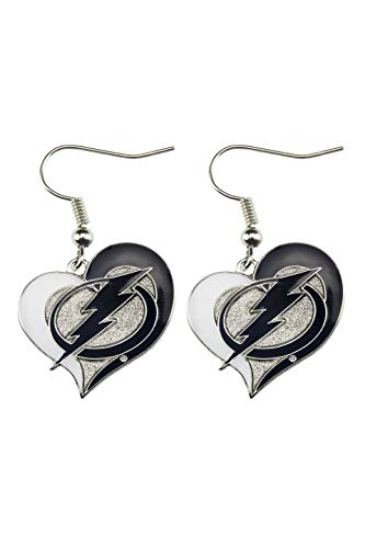【中古】【未使用・未開封品】Tampa Bay Lightningスワールハートイヤリング｜AJIMURA-SHOP