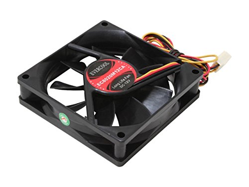 【中古】【未使用・未開封品】Evercool 80mm X 20mm DCファン 2500RPM Ec8020m12ca