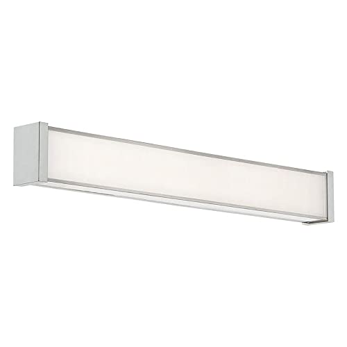 【中古】【未当て嵌める・未開封品】WAC Lighting WS-7322-BN Medium 22-Inch Svelte Vanity Sconce by WAC Lighting
