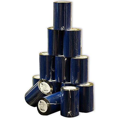 【中古】【未使用・未開封品】Thermal Transfer Ribbon - Wax 4.33 X 1476' (110mm X 450m) Black 24 Rolls/Case (ZEBRA Printer) by DNP