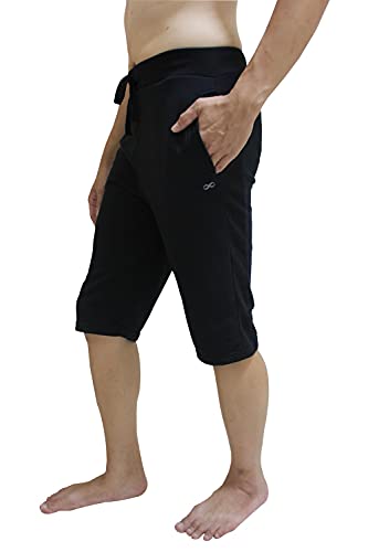 【中古】【未使用・未開封品】YogaAddict メンズ ヨガショーツ 快適なパンツ すべてのヨガ・ピラティス・アウトドアに M