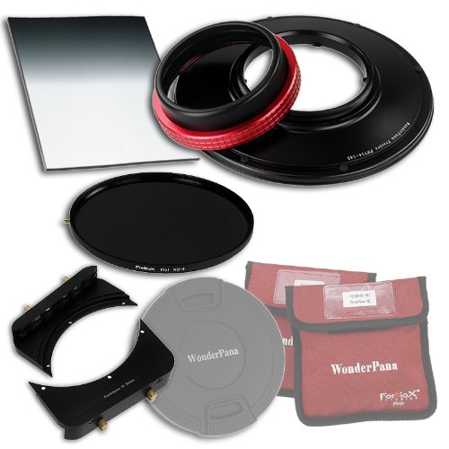 【中古】【未使用・未開封品】WonderPana 66 FreeArc Essentials ND 0.6SE キット - 回転145mmフィルターシステムホルダー レンズキャップ Fotodiox Pro 6.6インチx8.5インチ