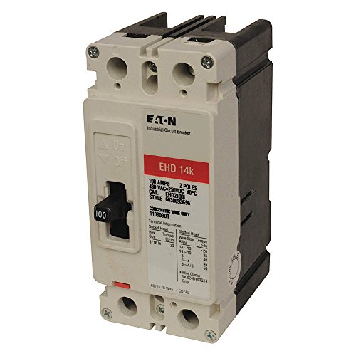 【中古】【未使用・未開封品】Eaton ehd2050?50?A 2p、480、V、250?VDC、タイプEHD、14?KAIC CB