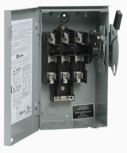 【中古】【未使用・未開封品】Eaton dg322ngb 60?A、3p、240?V、GD Fusible安全スイッチ、NEMA 1|AJIMURA-SHOP