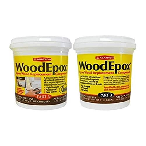 【中古】【未使用・未開封品】WoodEpox Wood Replacement Compound 2 Pint Kit