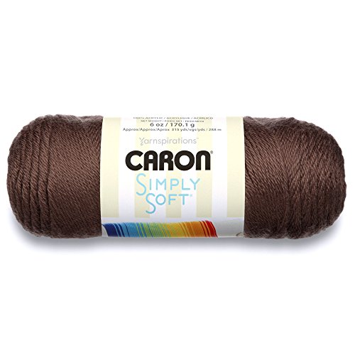 【中古】【未使用・未開封品】Caron Simplyソフトソリッド糸(4?) Medium Gauge 100?%アクリル ブラウン H970039783