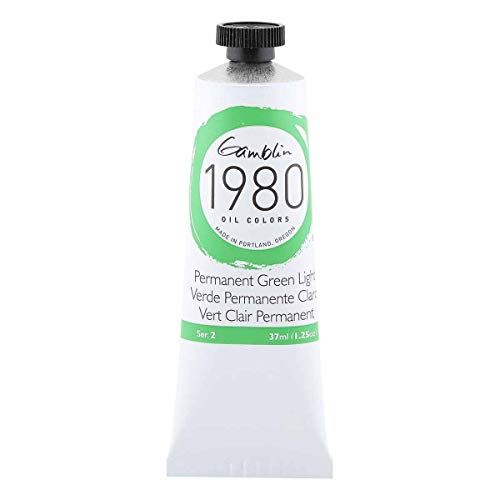 【中古】【未使用・未開封品】Gamblin 1980 Oil Perm Green Lt 37Ml by Gamblin