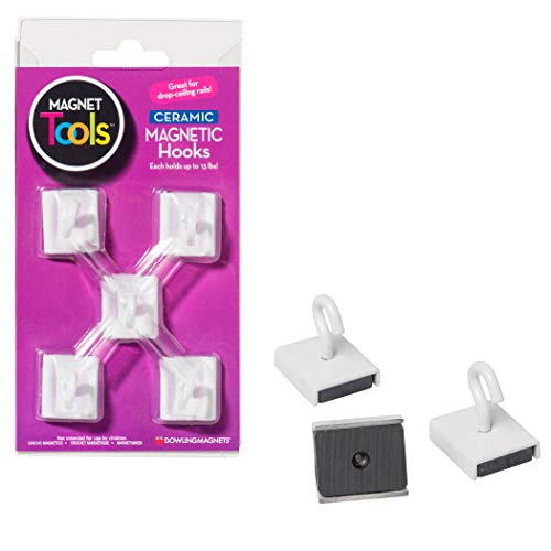 【中古】【未当て嵌める・未開封品】Ceramic Ceiling Hooks Set Of Five