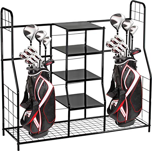 【中古】【未使用・未開封品】Golf Bag Sports Dual Golf Storage Organizer golf organizer rack｜AJIMURA-SHOP