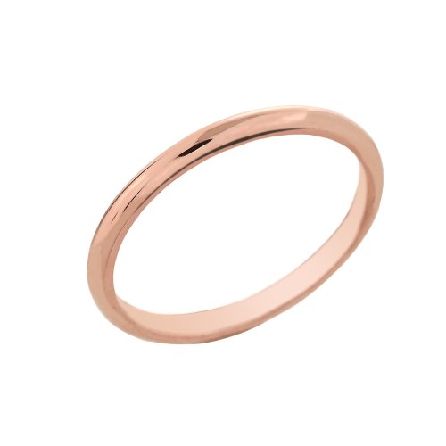 【中古】【未使用・未開封品】Dainty 10Kローズゴールド コンフォートフィットバンド トラディショナル 2mm 結婚指輪 レディース｜AJIMURA-SHOP 88,615円