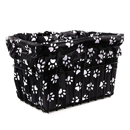 【中古】【未使用・未開封品】Cruiser Candy Reversible Bike Basket Liner (Dog Paw) by Cruiser Candy