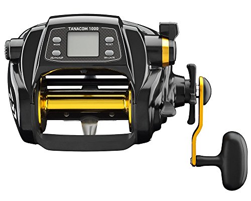 【中古】【未当て嵌める・未開封品】Daiwa TANACOM750 Dendoh Fishing Reel, 25-40 重量ポンド, Black