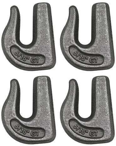 【中古】【未使用・未開封品】BA製品11???58?wgh-x4、4のセットグレード70グラブフックWeldable for 5?/ 8?\