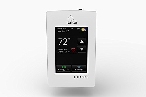 【中古】【未当て嵌める・未開封品】Nuheat AC0055 Signature Wifi Touchscreen Programmable Dual-Voltage Thermostat