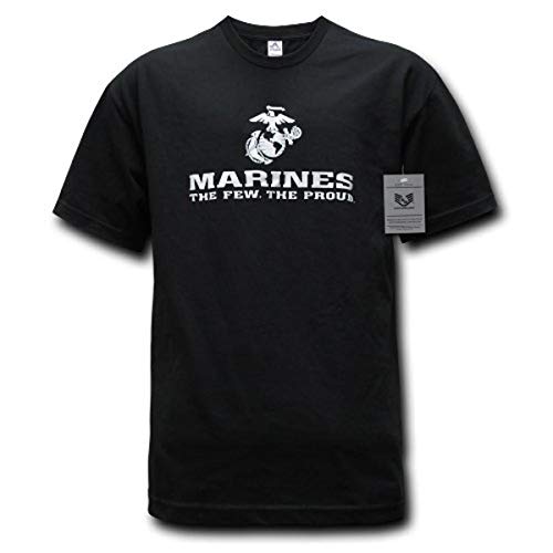 【中古】【未使用・未開封品】Rapid Dominance S28-MAR-BLK-04 Military Graphics T-Shirt, The Few, Black, Extra Large