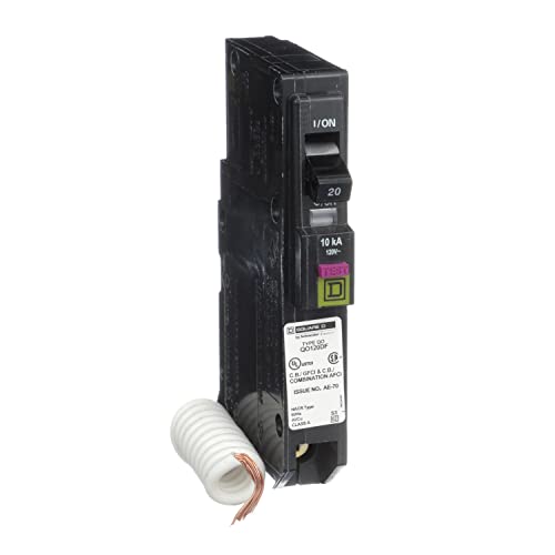 【中古】【未使用・未開封品】Schneider Electric QO 20 Amp単極デュアル機能（CAFCIおよびGFCI）サーキットブレーカによるスクエアD