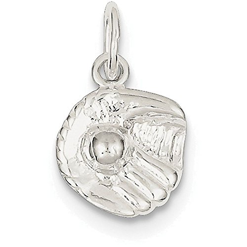 【中古】【未使用・未開封品】Finejewelers スターリングシルバー 野球グローブチャーム, 金属, 不明
