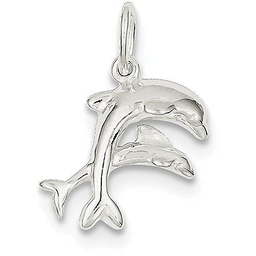 【中古】【未当て嵌める・未開封品】Finejewelers スターリングしろがね色 海豚引きつける, 金属元素, 曖昧模糊たる