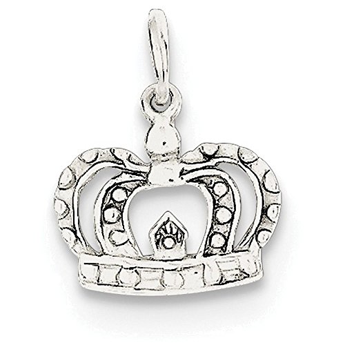 【中古】【未使用・未開封品】Finejewelers スターリングシルバー クラウンチャーム