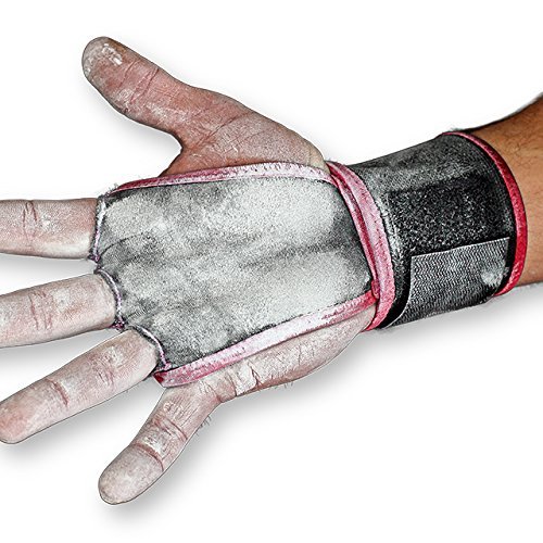 【中古】【未当て嵌める・未開封品】JerkFit 完膚なきまでな掌の防御すること 手の引き裂きを減らす 手関節の受け支える 重量挙げ, 好いたらしい因果関係になる L 大きさ 赤