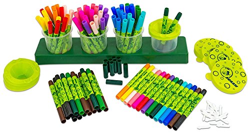 【中古】【未当て嵌める・未開封品】JollyブースターXLジャンボBrilliant色つやWashableインキ目じるし; 84?Washable目じるしの仕掛けるwithバブルプールストレージ駅, Includes取り替えっこ