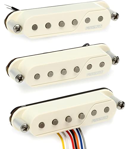 【中古】【未使用・未開封品】FISHMAN Fluence Set of 3 Single Width Pickups for Strat, White PU STRWH3 ST用シングルセット｜AJIMURA-SHOP