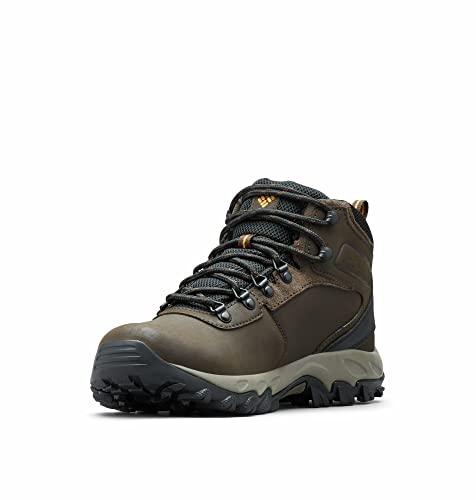 【中古】【未使用・未開封品】Columbia Men's Newton Ridge Plus II Waterproof Hiking Boot, Cordovan/Squash, 10.5 D US