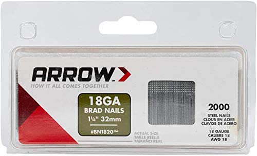 【中古】【未使用・未開封品】Arrow Fastener BN1820CS 1-1/4インチ ネイルブラッド 1000枚