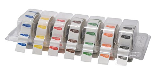 【中古】【未使用・未開封品】DayMark DissolveMark Day of the Week Trilingual Label, 3/4\