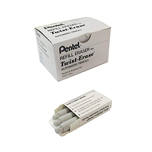 【中古】【未使用・未開封品】Pentel Refill消しゴムfor Pentel twist-eraseシリーズPencils???パックof 36?( e10?)