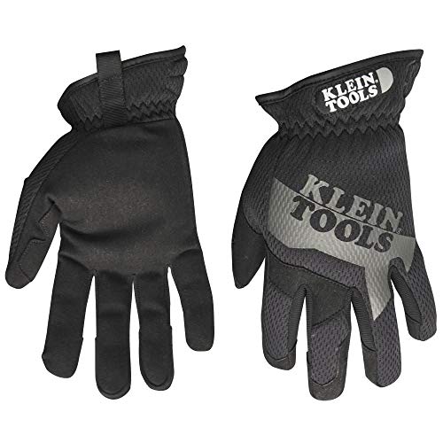 【中古】【未当て嵌める・未開封品】(Large) - Klein Tools 40206 Journeyman Utility Gloves, Large