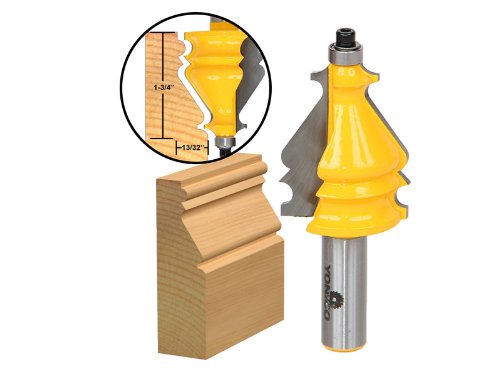 【中古】【未使用・未開封品】Yonico 16135 Architectural Molding Router Bit 1/2-Inch Shank by Yonico