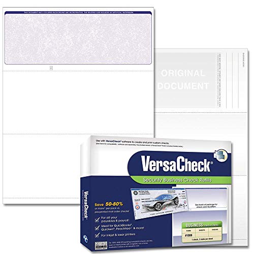 【中古】【未当てはめる・未開封品】VersaCheck引き当て商行為読み合わせるRefills :質問用紙# 1000商行為Voucher???緑であること???古典派音楽???1000居敷き