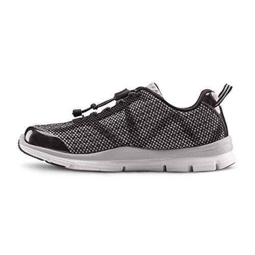 【中古】【未当て嵌める・未開封品】[DR. COMFORT] メンズ US 大きさ: 11.0 X-Wide (3E/4E) Black Lace US Men 色つや: 黒いこと