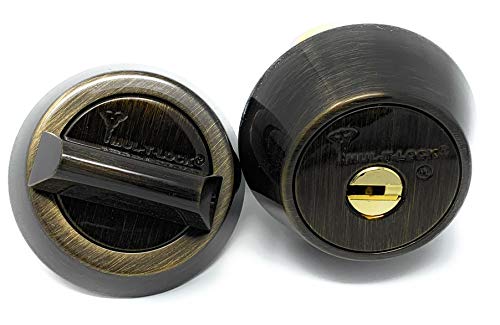 【中古】【未当て嵌める・未開封品】マルチロックハーキュラー シングルシリンダーデッドボルト 総締め折りかえし付き添い人 アンティーク金管楽器