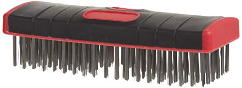 【中古】【未使用・未開封品】Red Devil 4166 7-Inch Soft Grip Stainless Steel Scrub Brush by Red Devil