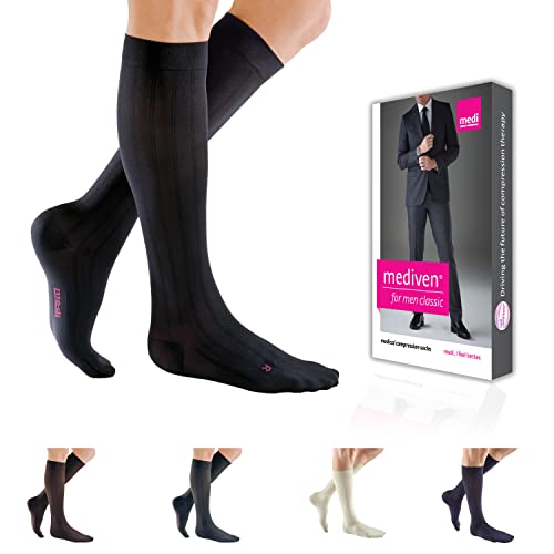 【中古】【未当てはめる・未開封品】mediven メンズ 古典派音楽 20-30 mmHg ふくらはぎ高締めつけるストッキング クローズトゥ US 大いさ: V