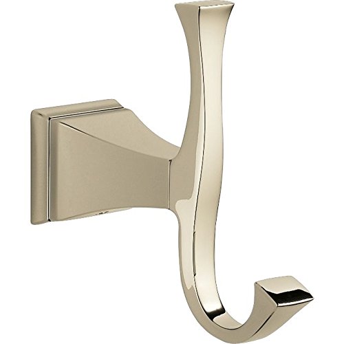 【中古】【未使用・未開封品】Delta Faucet 75135-PN Dryden Robe Hook, Polished Nickel [並行輸入品]