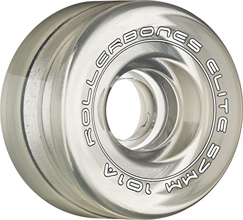 【中古】【未当て嵌める・未開封品】(57粍, Clear) - Rollerbones Art Elite 101A Competition Roller Skate Wheels (Set of 8)