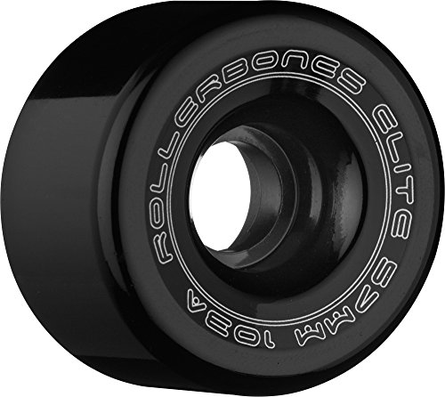 【中古】【未当てはめる・未開封品】(62粍, Black) - Rollerbones Art Elite 103A Competition Roller Skate Wheels (Set of 8)
