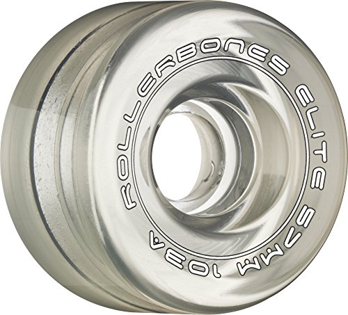 【中古】【未当て嵌める・未開封品】(62粍, Clear) - Rollerbones Art Elite 103A Competition Roller Skate Wheels (Set of 8)