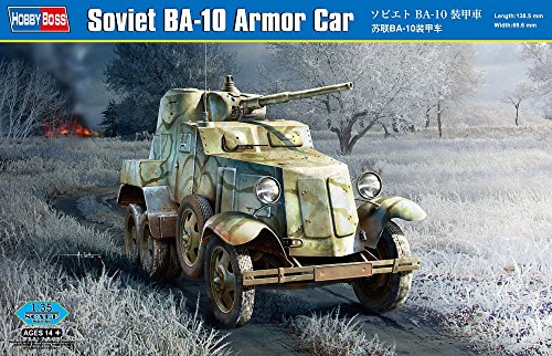【中古】【未使用・未開封品】ホビーボス 1/35 ファイティングヴィークルシリーズ ソビエト BA-10 装甲車 プラモデル